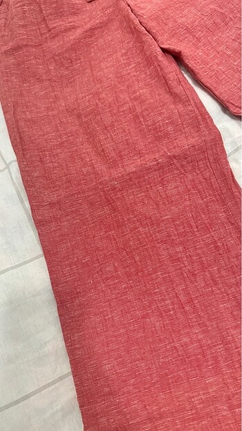 38 Beden pembe Renk keten pantalon