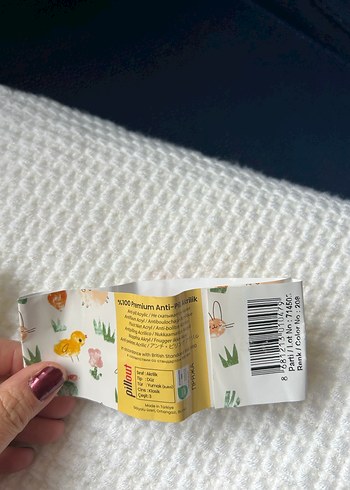 Beyaz Örgü El Yapımı Bebek Battaniyesi - Görsel 5