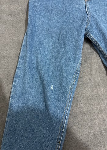 Mavi beli lastikli pantolon - Görsel 3