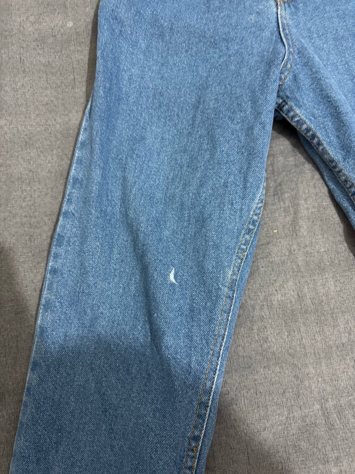 Mavi beli lastikli pantolon - Görsel 3