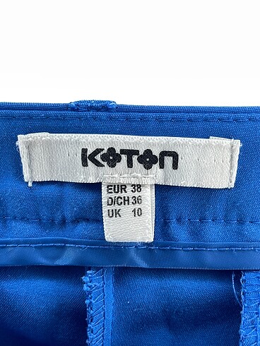 38 Beden lacivert Renk Koton Düz Kesim %70 İndirimli.