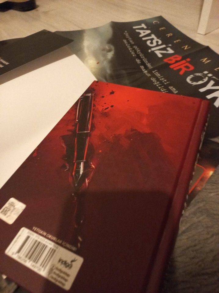 Tatsız Bir Öykü - Ceren Melek ciltli orijinal - Görsel 3