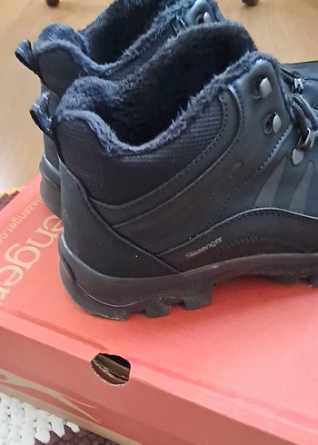 Siyah Bağcıklı Erkek Spor Bot - Görsel 5