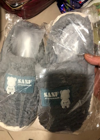 Pembe Bağlama Desenli Kız Çocuk Terliği - Görsel 3