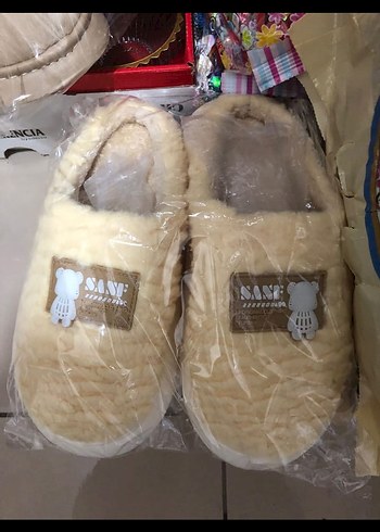 Pembe Bağlama Desenli Kız Çocuk Terliği - Görsel 2