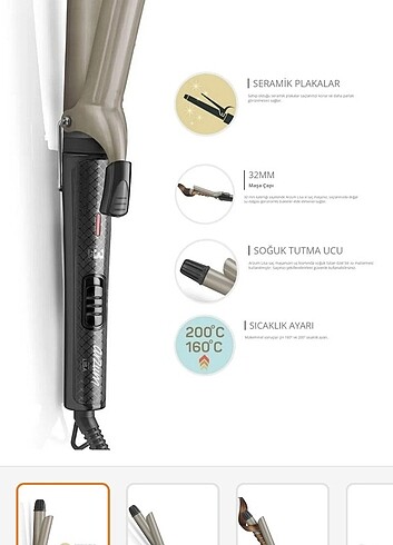Arzum Arzum 32 mm Saç Maşası