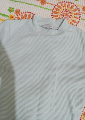 l Beden Kadın bebe mavisi tişört