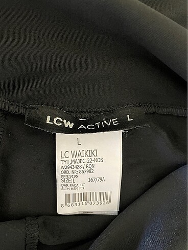 LC Waikiki Spor kısa tayt