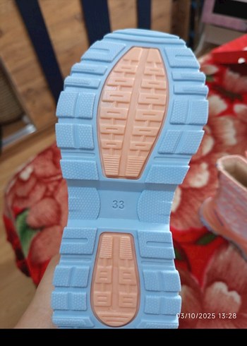 Kız Çocuk Pembe Kürklü Lastik Bot - Görsel 5