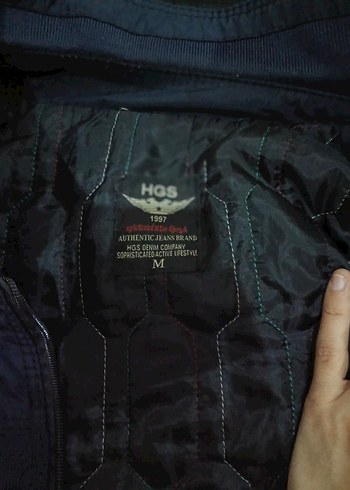 Lacivert Erkek Fermuarlı Ceket - Görsel 4