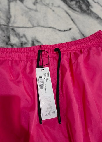 Erkek Loose Fit Mini Pembe Şort - Görsel 2