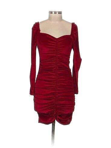 Vintage Love Kısa Elbise %70 İndirimli.