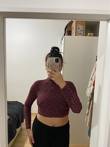 Crop Bordo Body