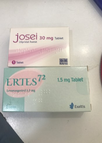 Josei 30 mg ve Ertes 1.5 mg Tabletler