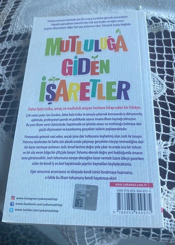 Mutluluğa Giden İşaretler - Jon Gordon - Görsel 2