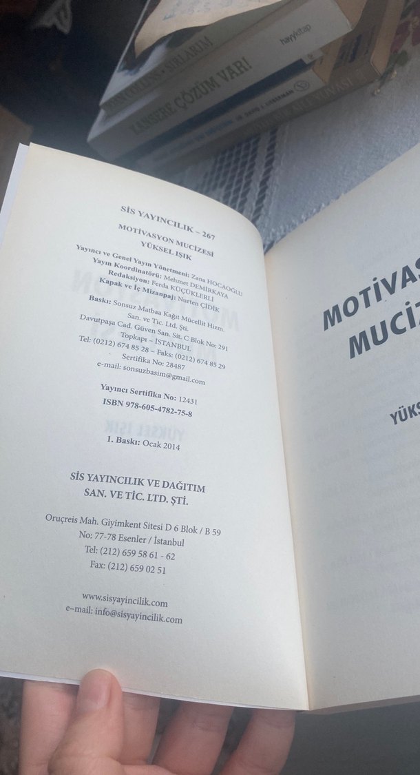 Yüksel Işık - Motivasyon Mucizesi Kitabı - Görsel 3