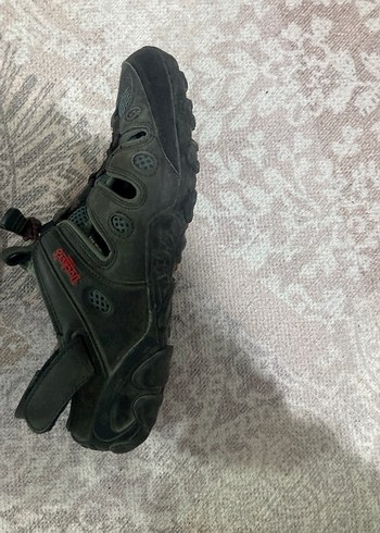 Gri Erkek Outdoor Ayakkabı Velcro Kapatma - Görsel 2