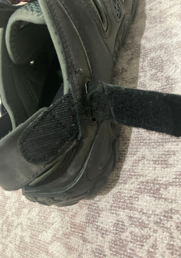 Gri Erkek Outdoor Ayakkabı Velcro Kapatma - Görsel 5