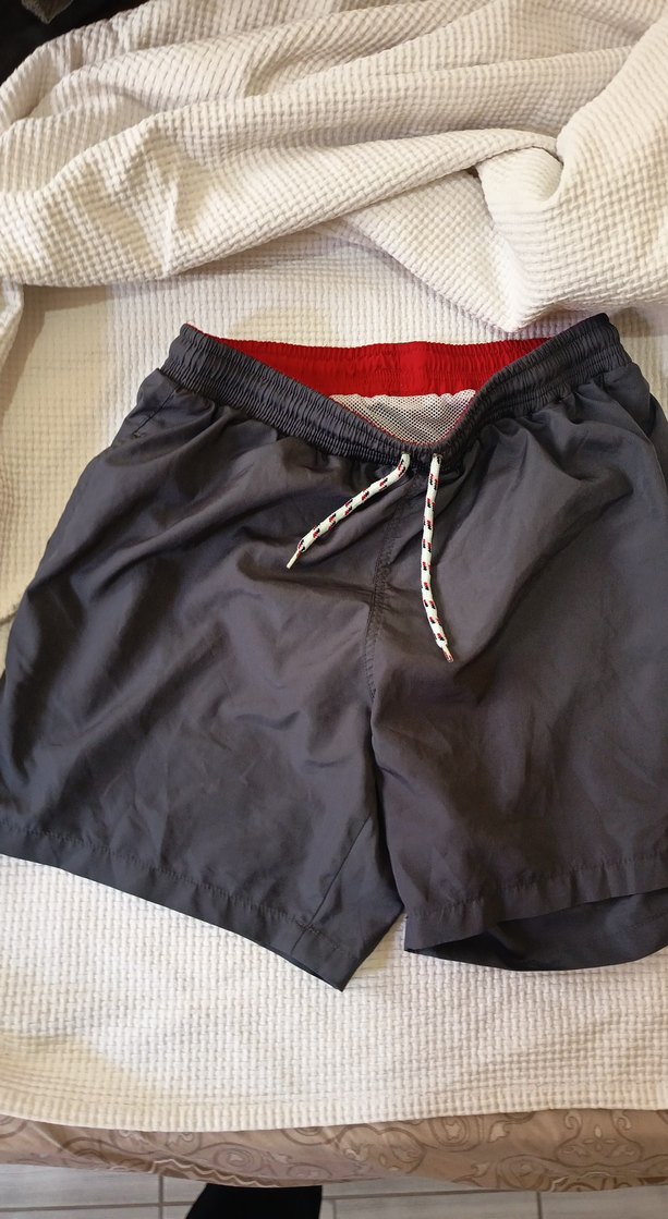 Erkek Gri Midi Boy Bol Kesim Mayo - Görsel 2