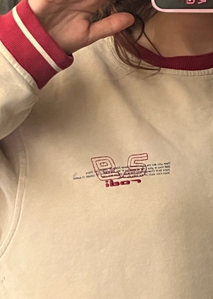 Vintage sweatshirt - Görsel 2