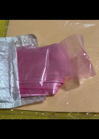 Dövme liner poşeti pembe - Görsel 2