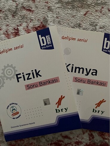 Bry yayınları b serisi orta düzey tyt ayt kimya fizik soru banka