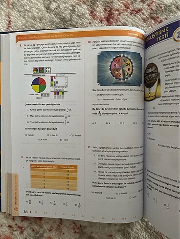 Beden Vip yayınları ayt matematik soru bankası