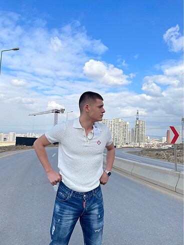 l/xl Beden Casablanca Beyaz Triko