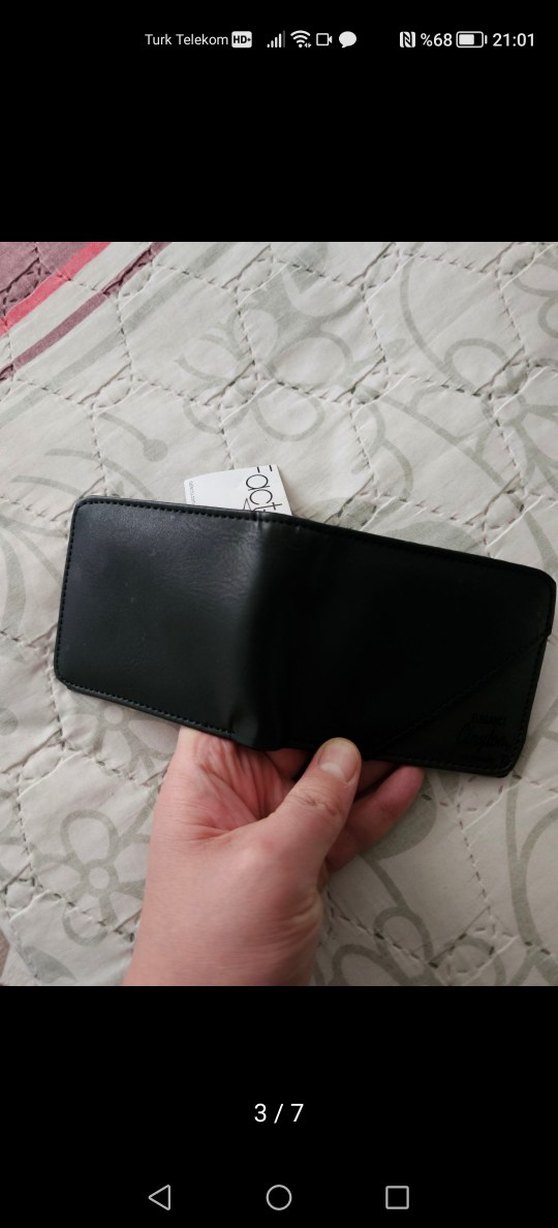 Siyah Erkek Cüzdanı - deFacto - Görsel 3