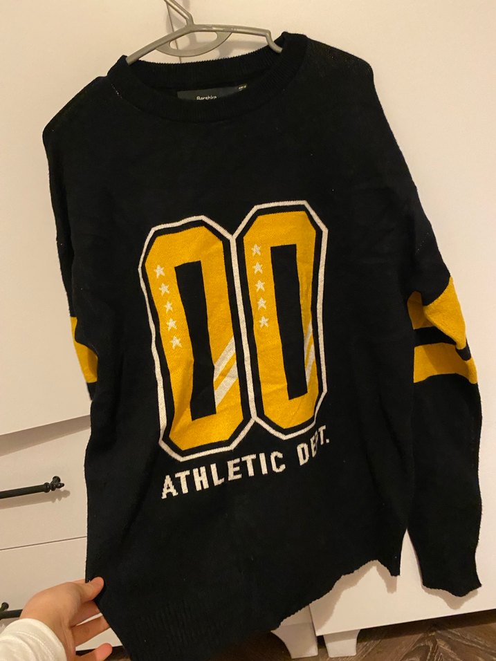 Bershka Siyah Örgü kazak — görsel 2/3