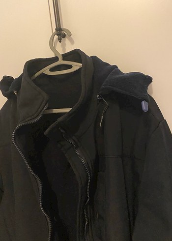 Siyah Fermuarlı unicex mont - Görsel 2