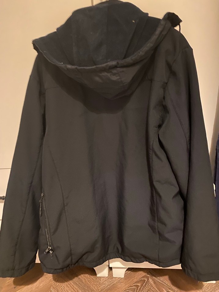 Siyah Fermuarlı unicex mont - Görsel 3