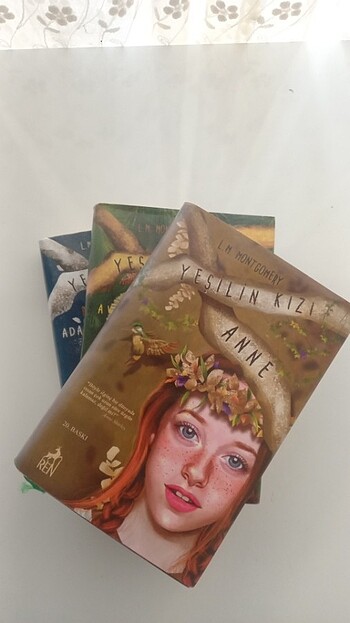 3 kitap Ciltli Yeşilin Kızı Anne