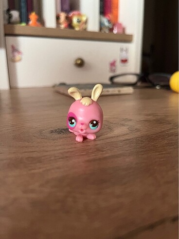 lps miniş yavru tavşan pembe