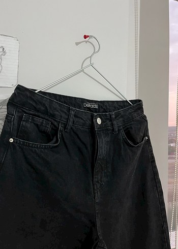 siyah kot pantalon - Görsel 2