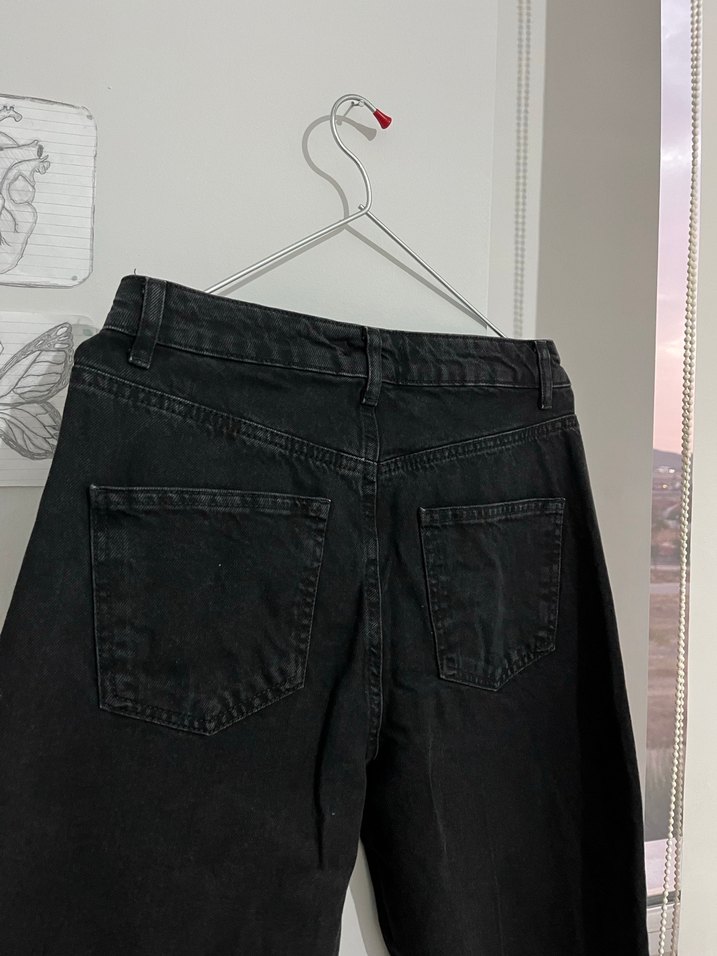 siyah kot pantalon - Görsel 4