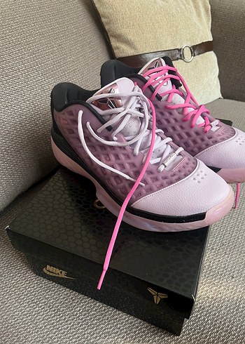 Nike Kobe 9 Elite Pembe Ve Lila Spor Ayakkabi
