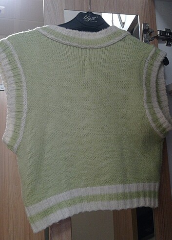 Trendyol & Milla YEŞİL CROP SÜVETER