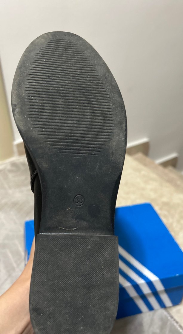 Siyah Deri Kadın Topuklu Bot - Görsel 3