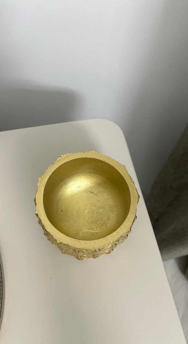 Parlak Altın Ananas Biblo - Görsel 4