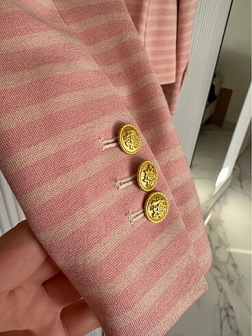 xl Beden pembe Renk İpekyol açık pembe blazer ceket