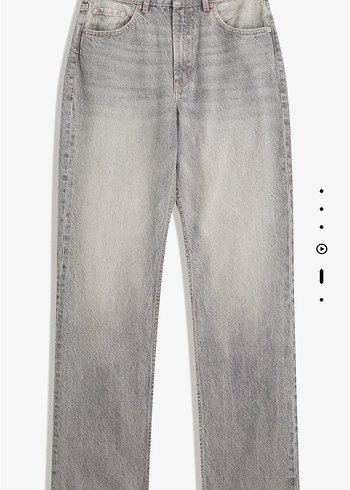 Bershka Gri Jean