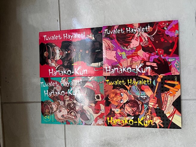 Tuvalet Hayaleti Hanako-kun ilk 4 kitabı