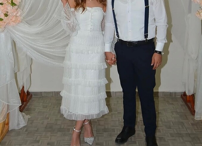 xs Beden Nikah,dış çekim elbisesi