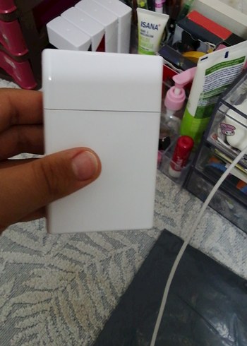 Beyaz photocard kutusu