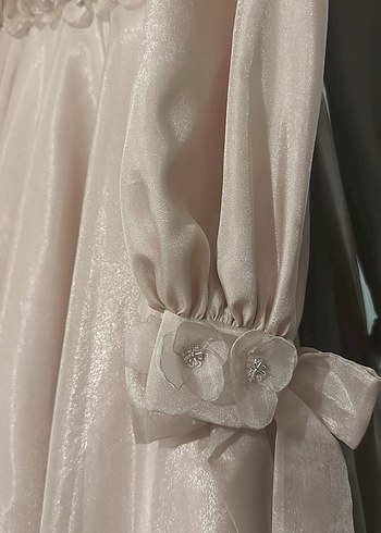 My Dreams Collection Pudra Renk Abiye - Görsel 4