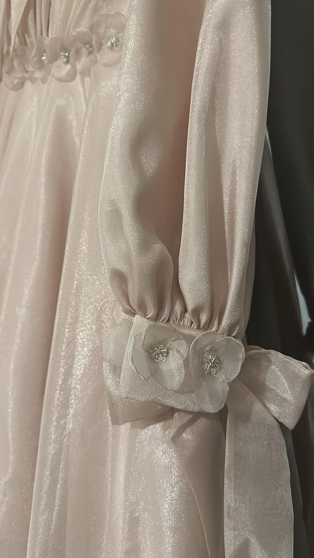 My Dreams Collection Pudra Renk Abiye - Görsel 4