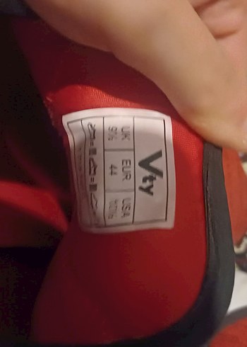 Kırmızı erkek Bağcıklı Dolgu Topuk Spor Ayakkabı - Görsel 3