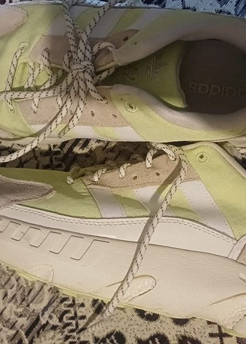 Sarı Bağcıklı erkek Spor Ayakkabı - Görsel 2