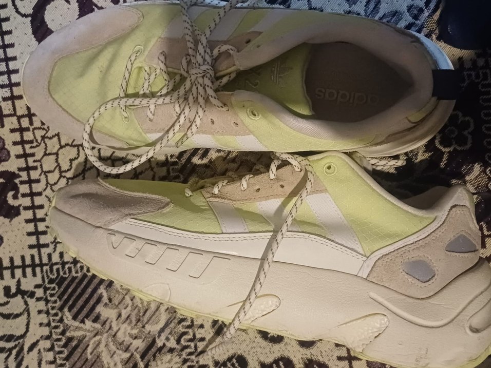 Sarı Bağcıklı erkek Spor Ayakkabı - Görsel 2